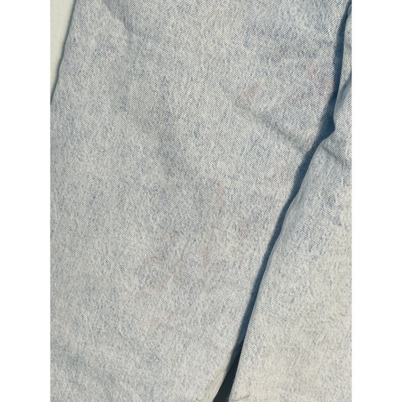 Zara Womens‎ White Color Wash Size 8 Boyfriend Jeans Cotton Spandex Read - Picture 5 of 7